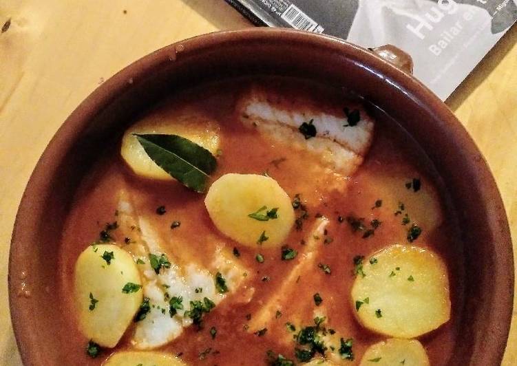 Bacalao a la Vizcaína. O parecido, pero muy fácil