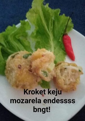 Foto resep Kroket ayam keju mozarela