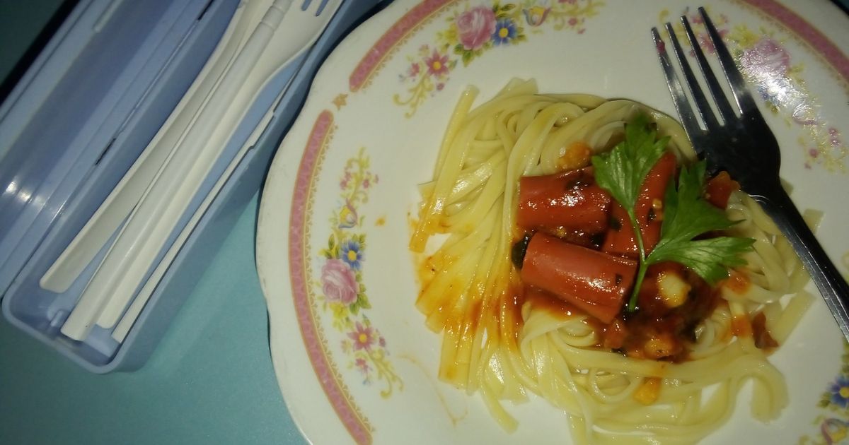 Spaghetti Bolognese with Sausage