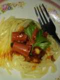 Spaghetti Bolognese with Sausage