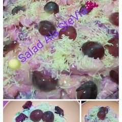 A picture of Salad Buah sehat & Enak dg 2 Pilihan Gaya🍇🍨🍧🍇.