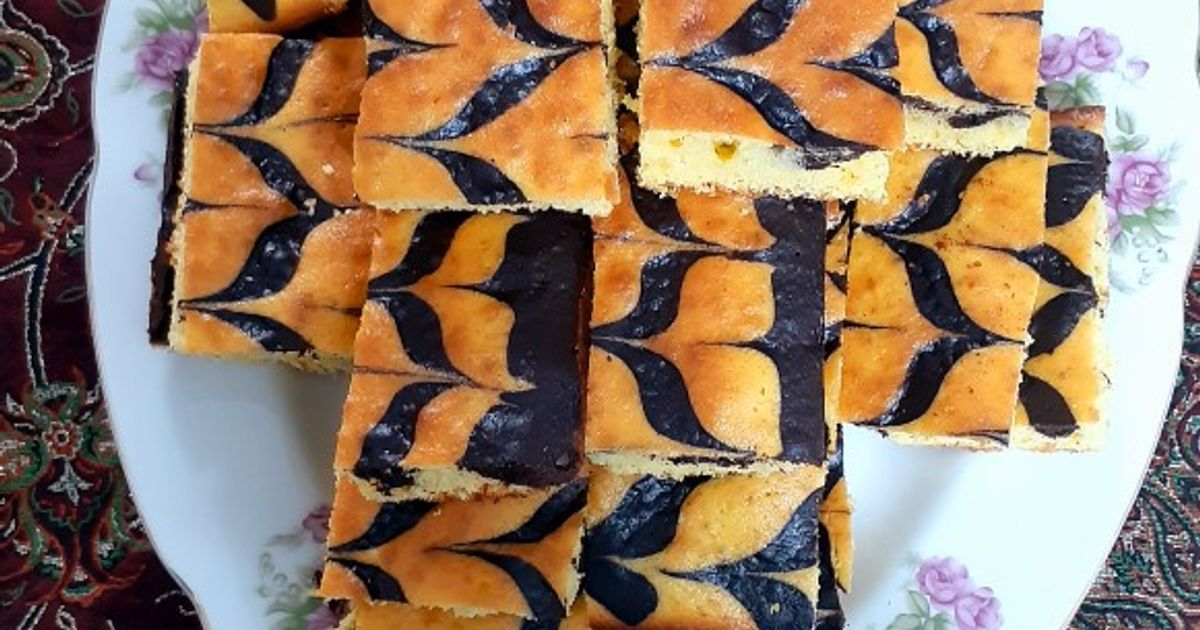 طرز تهیه کیک تی تاپ🧇🧇 ساده و خوشمزه توسط Mahoor👩‍🍳🍽 - کوکپد