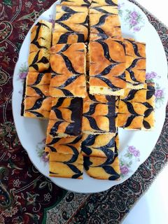 عکسی از دستور کیک تی تاپ🧇🧇