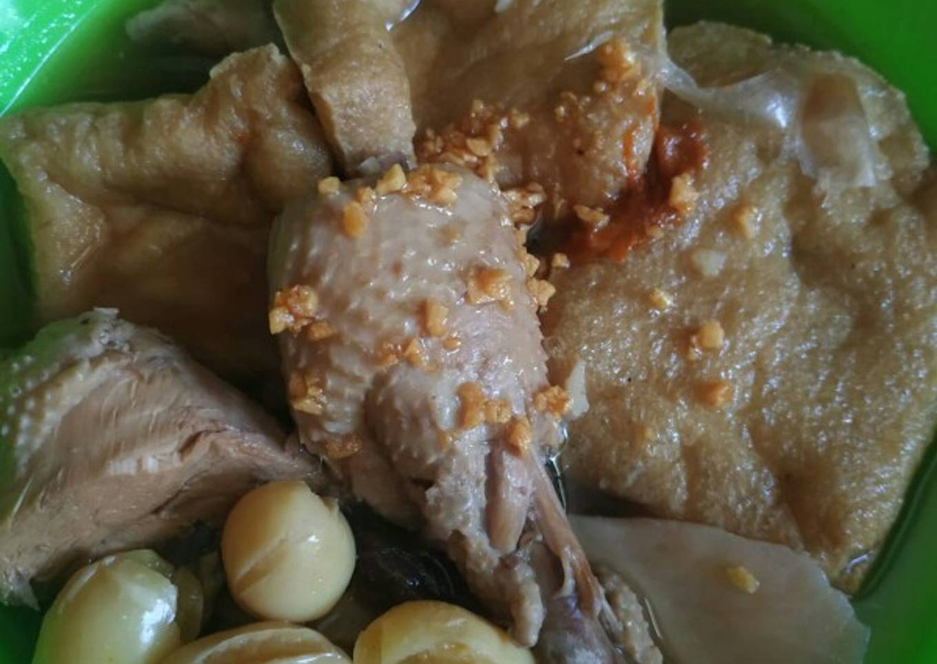 15. Bak kut Teh Kombinasi Herbal versi Ayam