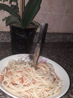 صورة لوصفة معكرونه سريعه