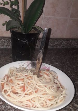 صورة لوصفة معكرونه سريعه