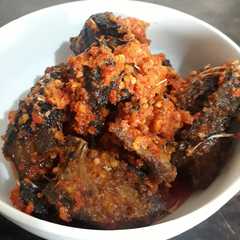 A picture of Tuna balado minimalis.