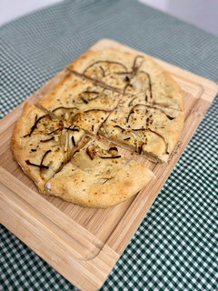 Una foto de Focaccia fácil sin levadura