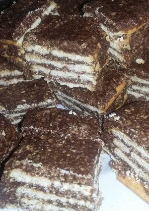 Una foto de Turrón de avena fácil