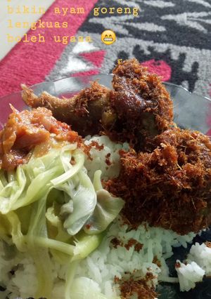 Foto resep Ayam goreng lengkus