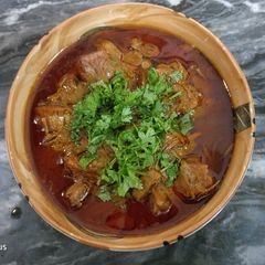 A picture of Kathal ki Sabzi.