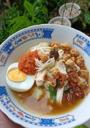Foto resep Bubur ayam pakai nasi sisa