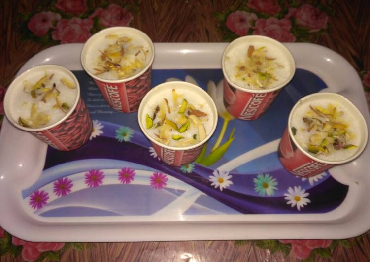 Recipe of Perfect Without on gas bread kulfi