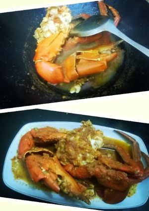 Foto resep Kepiting Jumbo bumbu telur asin