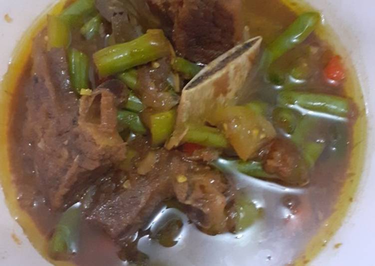 Resep Iga sapi asam manis Anti Gagal
