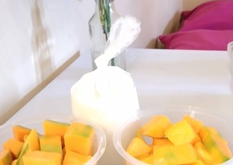 Resep Manggo sticy rice yang Menggugah Selera