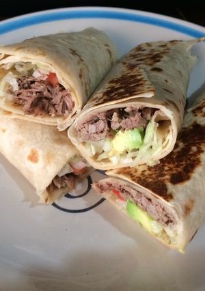 A picture of Shredded Beef Burritos 🌯.