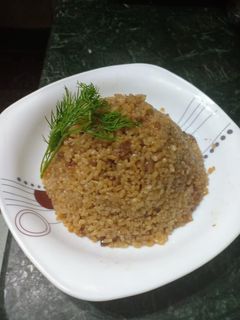 صورة لوصفة أرز الصيادية (أرز السمك)😋