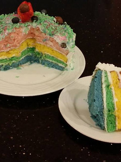 A picture of Vanilla Layer Cake with Whipped White Chocolate Filling and Fros.