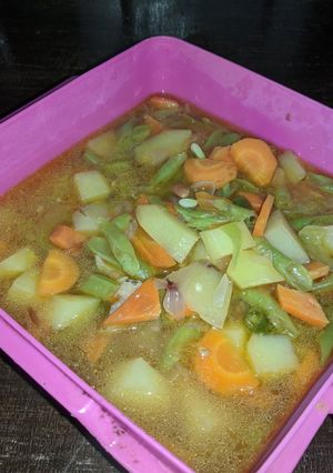 Foto resep Tumisan kewojang (kentang worter,kacang panjang)