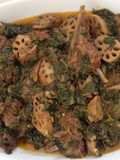 Beh palak gosht