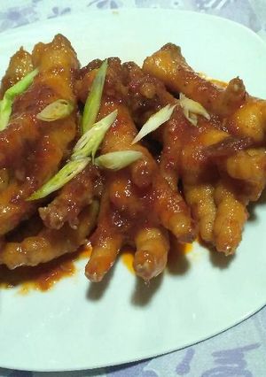 Foto resep Ceker Nendang Pedas Manis