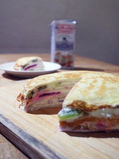 法式水果千層派 的食譜成品照片