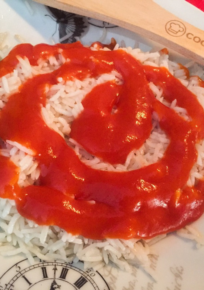 Una foto de Arroz a la cubana