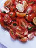 Salada de tomate cereja