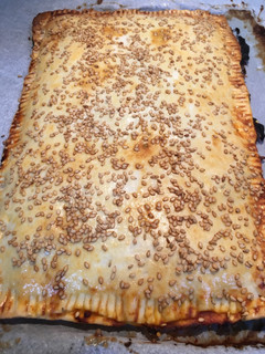 Una foto de Empanada rápida de pisto