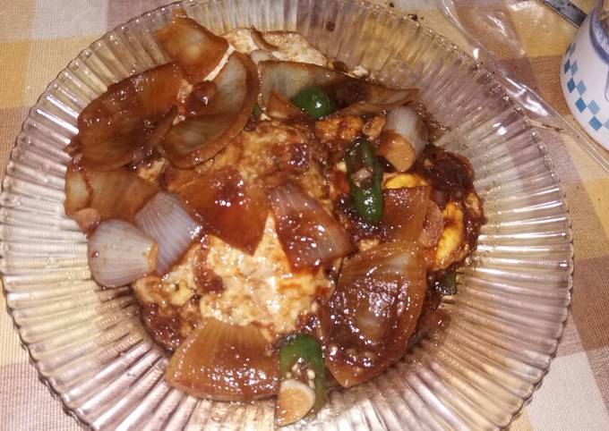 Semur Telur Ceplok Kecap