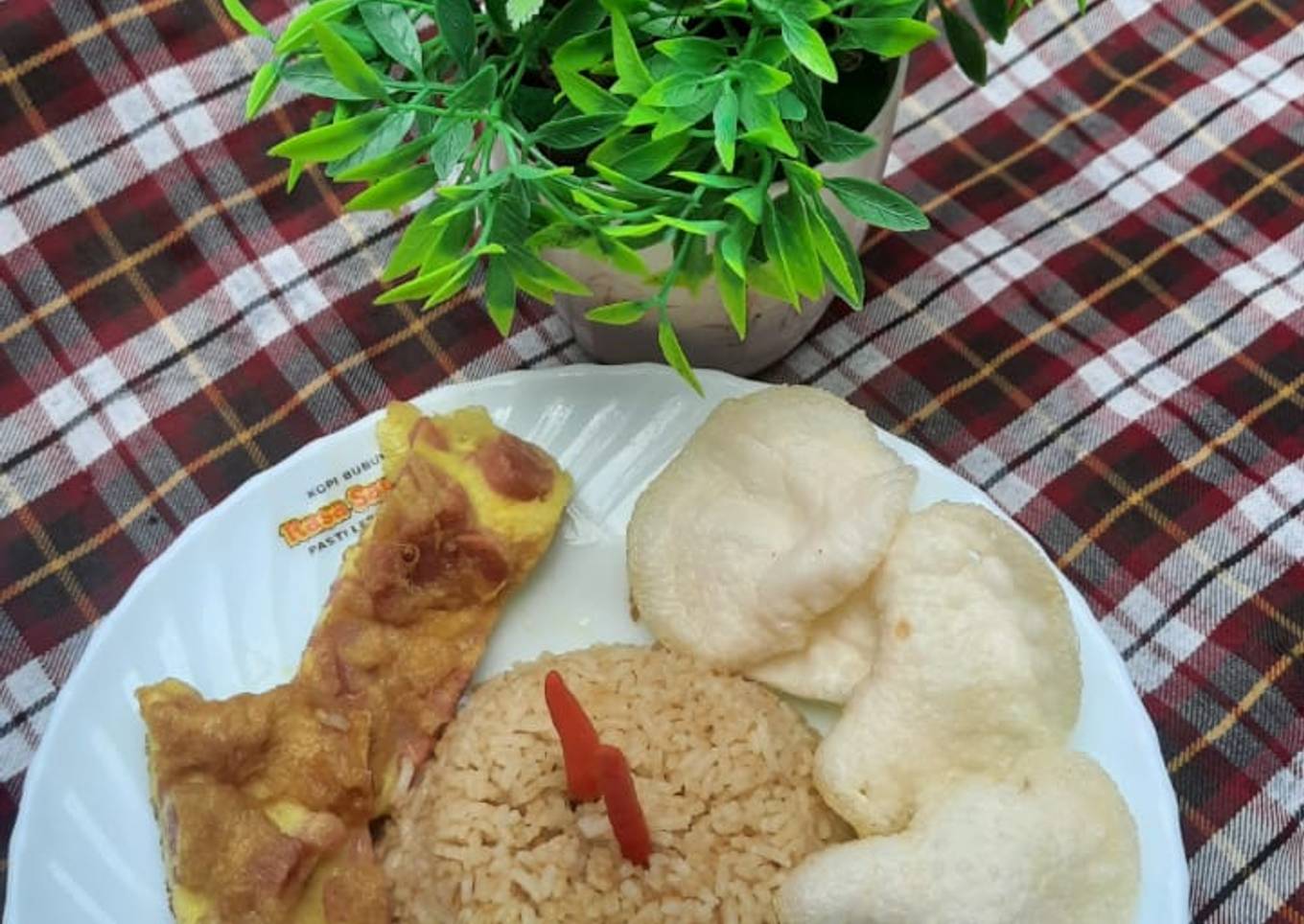 Nasi Goreng Saos Tiram