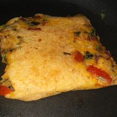 Veg omelette A picture of Veg omelette.