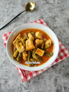 Foto resep Gulai Kacang Panjang Tahu