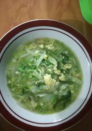 Foto resep Telur Orak Arik Sawi Putih