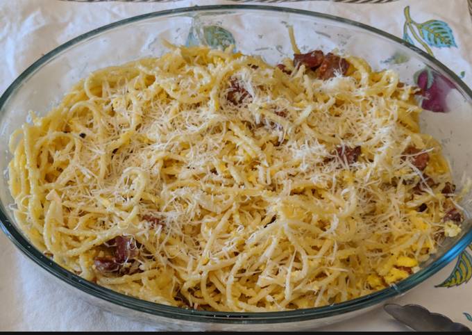 Spaghetti carbonara