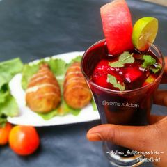 Zobo juice by salma's delicacies A picture of Zobo juice by salma's delicacies.