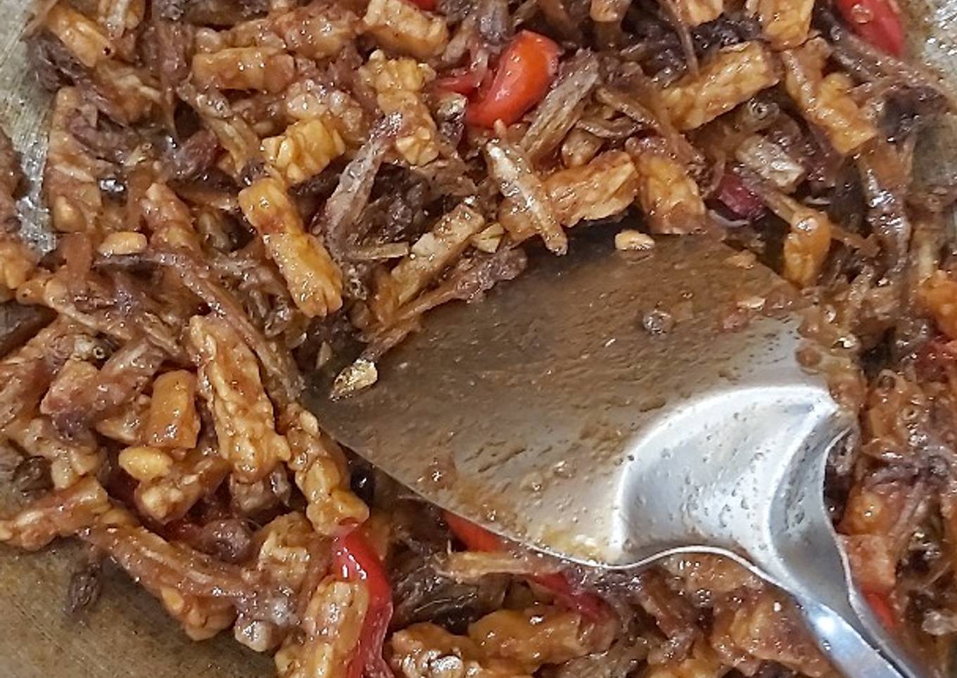 Sambel goreng kering tempe & ikan teri