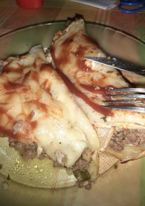 Una foto de Paquetitos de carne picada con harina de Tapioca