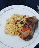 Risotto con provolone