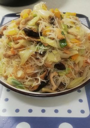 金瓜米粉 的食譜成品照片
