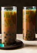 A picture of Sago’t Gulaman (sweet drink) (Philippines).