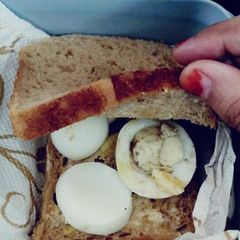 Boiled egg sandwich A picture of Boiled egg sandwich.