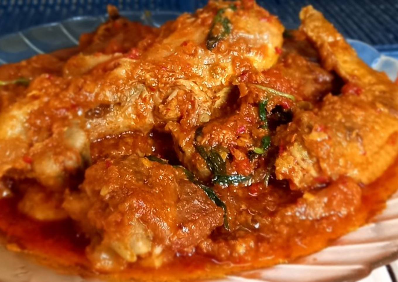 1. Ayam rica-rica