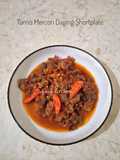 Tumis Mercon Daging Shortplate