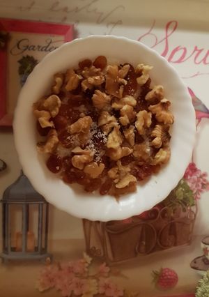 صورة لوصفة مهلبية متوسطة الحلاوة