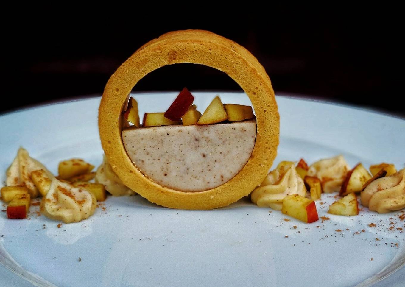 Deconstructed Apple Tart