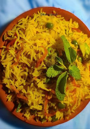 A picture of Masala Bhaat.