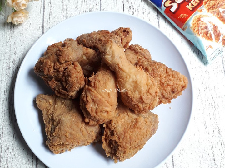 Bagaimana Menyiapkan Ayam goreng super crispy ala dapur kobe, Sempurna