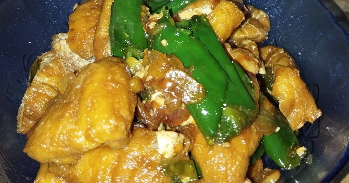 Resep Tahu Kecap Cabe Ijo Oleh Nandaa Cookpad